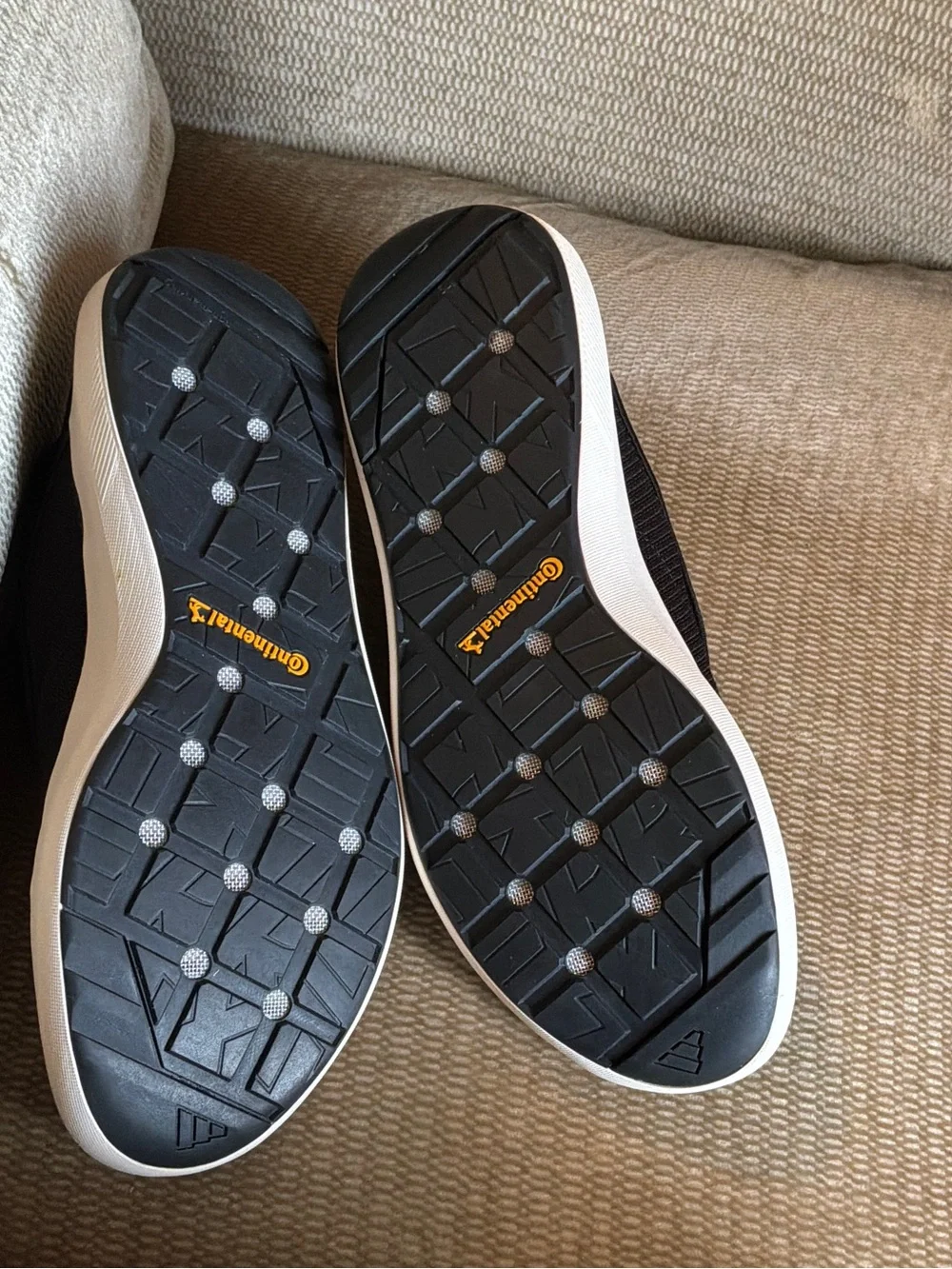 adidas Black and White Slip-On Terrex Boat Shoes